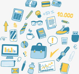 千库网 海量免费办公用品素材图片，高清卡通手绘PSD一网打尽——以编号7340291为例